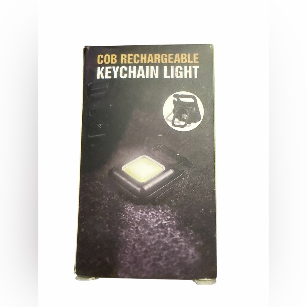 COB Rechargeable Keychain Light- NEW
